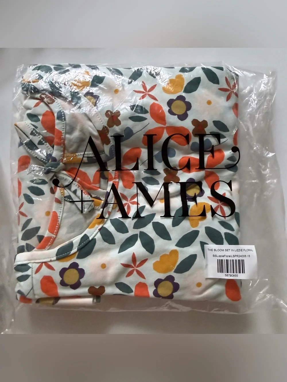 Alice and Ames Girl The Bloom Set in Lizzie Floral 4T 5T 6 years 7 years NWOT